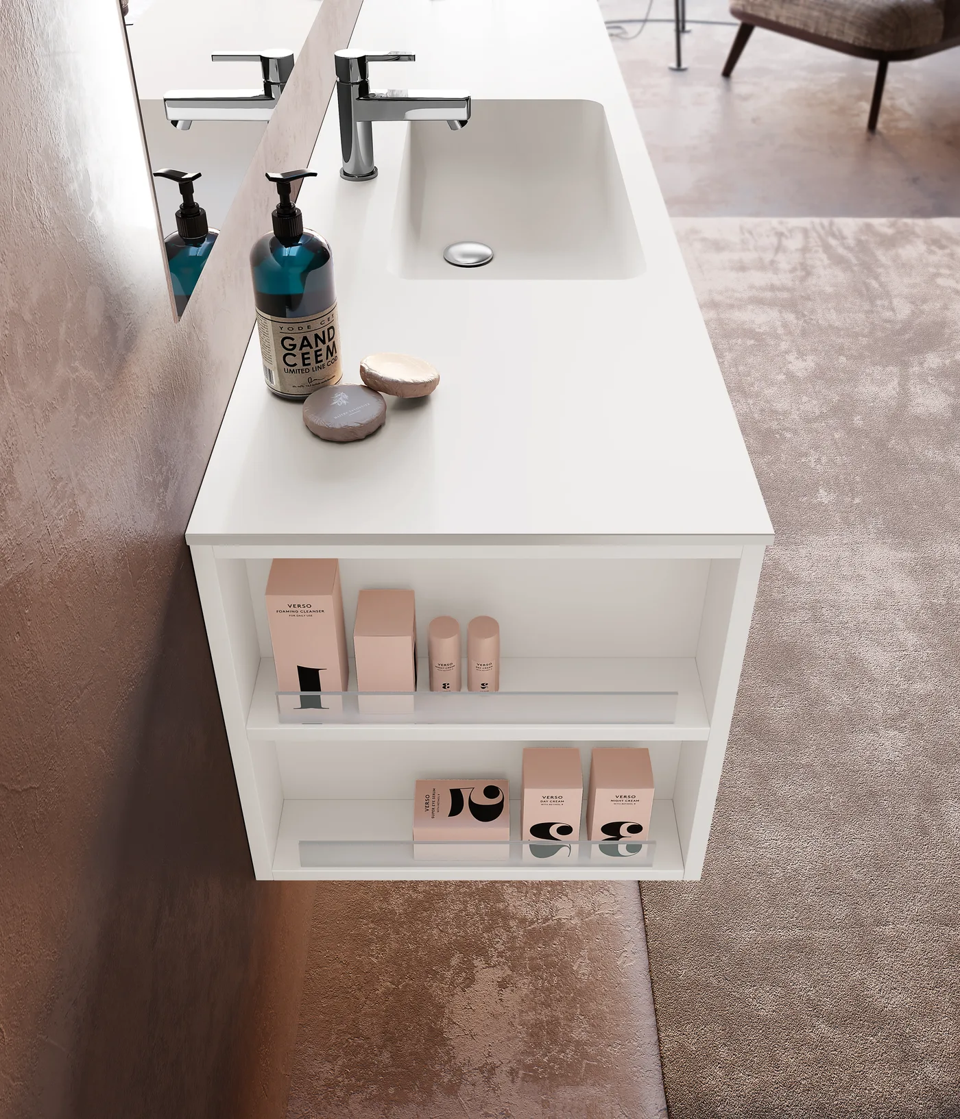 Edge &mdash; Detail gerahmte Front